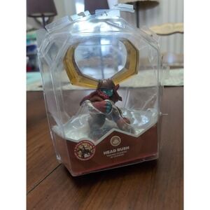 SKYLANDERS Trap Team 2014 Head Rush with stat card in  excellent condition